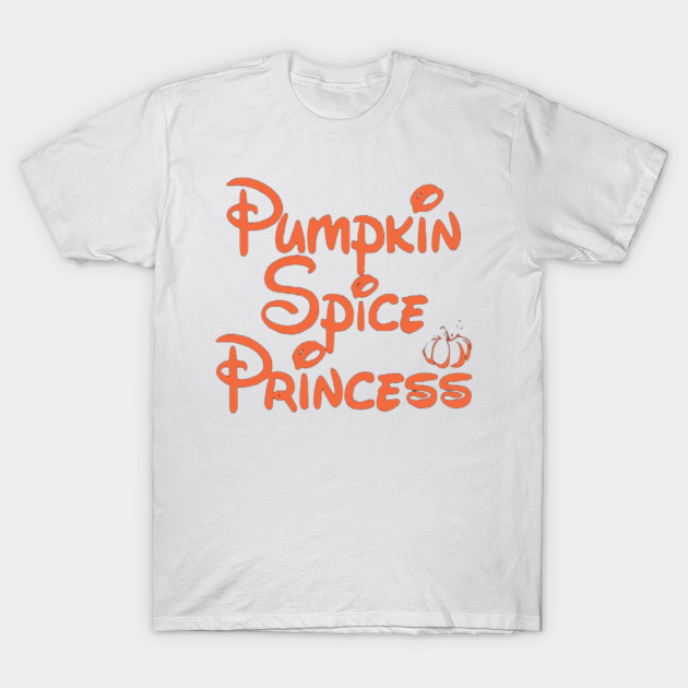 Pumpkin Spice Princess T-Shirt-TOZ